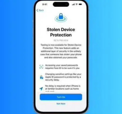 潼关苹果授权维修店分享被盗设备保护功能开启方法