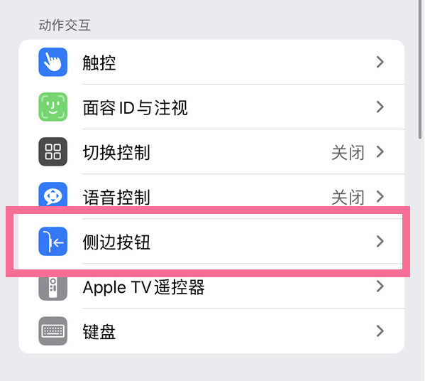 潼关苹果14维修店分享iPhone14 Plus侧键双击下载功能关闭方法 