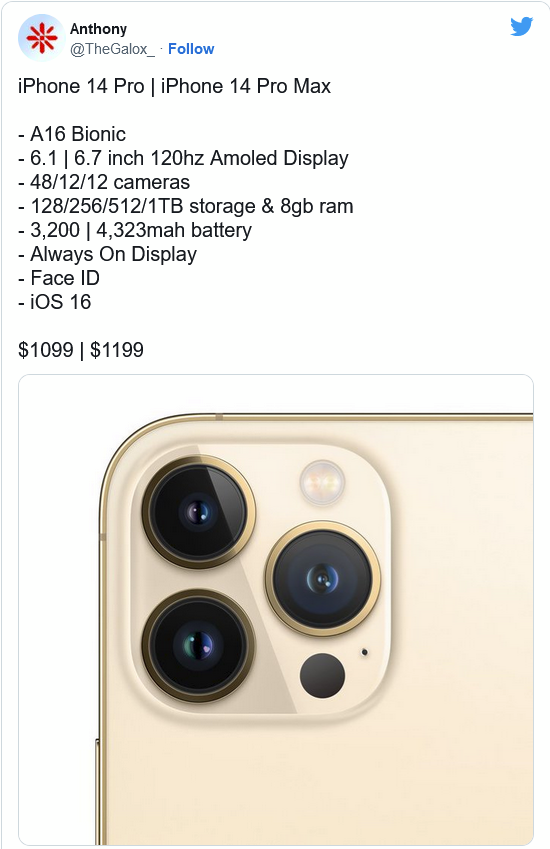 潼关苹果14维修分享iPhone 14全系涨价 