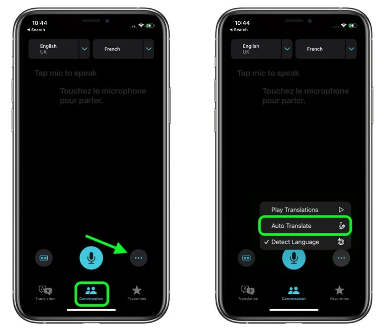 潼关苹果手机维修分享iOS 15 “翻译” App 新改进 