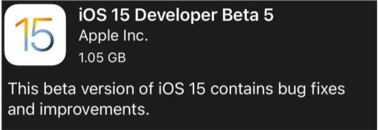 潼关苹果手机维修分享如何升级到iOS15.0 beta5 